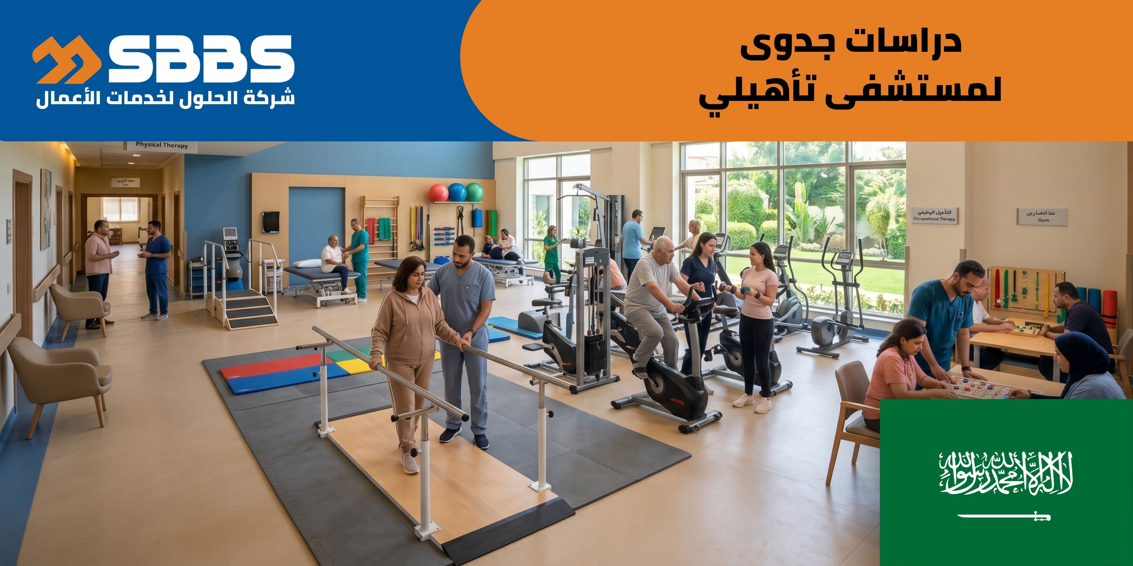 دراسة إنشاء مستشفى تأهيلي (السعودية 🇸🇦)